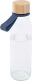 Hovedminiatyrbilde av Havblå Porto 500 ml Glass og Bambus Drikkeflaske
