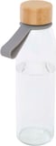 Hovedminiatyrbilde av Grå Porto 500 ml Glass og Bambus Drikkeflaske
