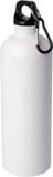 Hovedminiatyrbilde av Hvit Oregon 750 ml Resirkulert Stål Drikkeflaske med Karabinkrok