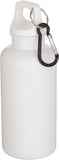 Hovedminiatyrbilde av Hvit Oregon flaske på 400 ml med karabinkrok, av RCS-sertifisert resirkulert plast