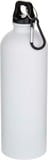 Hovedminiatyrbilde av Hvit Oregon 750 ml Resirkulert Stål Drikkeflaske med Karabinkrok