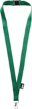 Hovedminiatyrbilde av Grønn Tom RPET Nøkkelbånd med Sikkerhetsklips