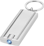Hovedminiatyrbilde av Sølv Castor LED-lys Nøkkelring