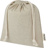 Hovedminiatyrbilde av Melert naturfarge Pheebs 150 g/m2 GRS Resirkulert Bomull 1,5L Gavepose