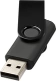 Hovedminiatyrbilde av Solid svart Rotate Metallic 4 GB USB Minne