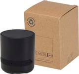 Hovedminiatyrbilde av Solid svart Hunor 3W Resirkulert Plast Trådløs  Høyttaler