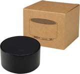 Hovedminiatyrbilde av Solid svart Ankaa trådløs 3 W Bluetooth® høyttaler av resirkulert aluminium