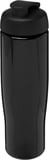 Hovedminiatyrbilde av Solid svart H2O Active® Tempo 700 ml RPET Flipp Lokk Sportsflaske
