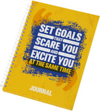 Hovedminiatyrbilde av Hvit Desk-Mate® A5 Notatbok med Hardt Omslag