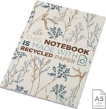 Hovedminiatyrbilde av Elfenbenshvit Novella Austen A5 Notatbok med Mykt Omslag