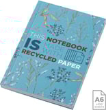 Hovedminiatyrbilde av Blå Novella Austen A6 Resirkulert Notatbok med Mykt Omslag