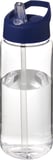 Hovedminiatyrbilde av Transparent klar/Blå H2O Active® Octave 600 ml Tritan Tut Lokk Sportsflaske