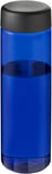 Hovedminiatyrbilde av Blå/Solid svart H2O Active® Eco Vibe 850 ml Skru Lokk  Drikkeflaske