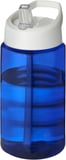 Hovedminiatyrbilde av Blå/Hvit H2O Active® Bop 500 ml Tut Lokk Sportsflaske