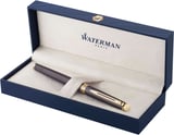Hovedminiatyrbilde av Solid svart Waterman Waterman Hemisphere rollerpenn F svart blekk