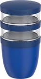 Hovedminiatyrbilde av Klar blå Mepal Mepal Ellipse 3-delers isolert matbeholder à 500 ml + 2 x 200 ml