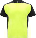 Hovedminiatyrbilde av Fluorgul/Solid svart Roly Bugatti Teknisk  T-skjorte Barn