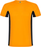 Hovedminiatyrbilde av Fluor oransje/Solid svart Roly Shanghai Teknisk T-skjorte Barn