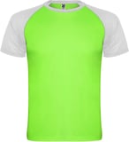 Hovedminiatyrbilde av Fluorgrønn/Hvit Roly Indianapolis Teknisk  T-skjorte Barn