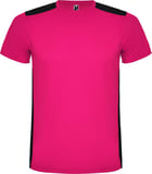 Hovedminiatyrbilde av Fuksia/Solid svart Roly Detroit Teknisk  T-skjorte Barn