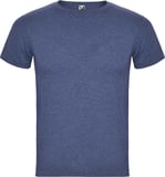 Hovedminiatyrbilde av Melert denimblå Roly Fox Melert T-skjorte