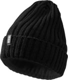 Hovedminiatyrbilde av Solid svart Elevate Spire Akryl Ribbestrikket Lue