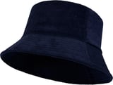 Hovedminiatyrbilde av Marineblå Elevate Howson Resirkulert Kordfløyel Solhatt