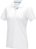 Hovedminiatyrbilde av Hvit Elevate Graphite økologisk polo dame