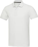 Hovedminiatyrbilde av Hvit Elevate Emerald kortermet unisex Aware™ resirkulert polo