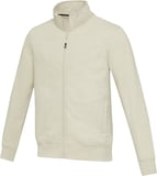 Hovedminiatyrbilde av Havregryn Elevate Galena unisex Aware™ resirkulert genser med hel glidelås