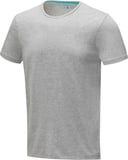 Hovedminiatyrbilde av Grå melert Elevate Balfour T-skjorte i organisk bomull til herre