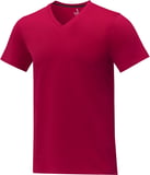 Hovedminiatyrbilde av Rød Elevate Somoto kortermet t-skjorte med V-hals for herre 