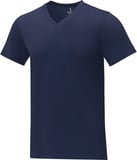 Hovedminiatyrbilde av Marineblå Elevate Somoto kortermet t-skjorte med V-hals for herre 
