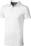 Hovedminiatyrbilde av Hvit Elevate Markham kortermet polo med stretch herre