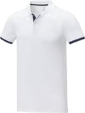 Hovedminiatyrbilde av Hvit Elevate Morgan kortermet polo med kontrastfarge herre