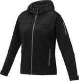Hovedminiatyrbilde av Solid svart Elevate Match softshell jakke dame