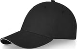 Hovedminiatyrbilde av Solid svart Elevate Darton Bomull Sandwich  Caps