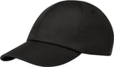 Hovedminiatyrbilde av Solid svart Elevate Cerus 6-panel cool fit cap