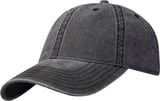 Hovedminiatyrbilde av Solid svart Elevate Grafton Resirkulert Bomull Vasket  Caps