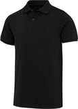 Hovedminiatyrbilde av Solid svart Elevate Beryl 220 g/m² kortermet OCS organisk resirkulert unisex polo