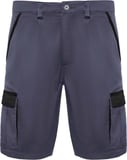 Hovedminiatyrbilde av Bly/Solid svart Roly WRK Tahoe 250 g/m2 arbeidsshorts
