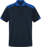 Hovedminiatyrbilde av Marineblå/Kongeblå Roly WRK Samurai 160 g/m2 antibakteriell kortermet unisex polo