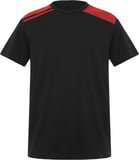 Hovedminiatyrbilde av Solid svart/Rød Roly WRK Expedition 160 g/m2 kortermet t-skjorte til herre