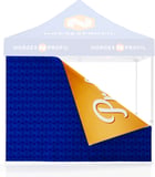 Hovedminiatyrbilde av Trykk på begge sider Teltvegg 3 meter