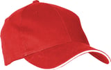 Hovedminiatyrbilde av Rød Tracker Baseball Kontrast Caps