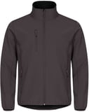 Hovedminiatyrbilde av Dark Grey Clique Classic Softshelljakke