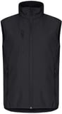 Hovedminiatyrbilde av Black Clique Classic Softshellvest