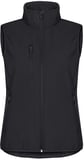Hovedminiatyrbilde av Black Clique Classic Softshellvest Dame