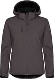 Hovedminiatyrbilde av Dark Grey Clique Classic Hoody Softshelljakke Dame