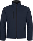 Hovedminiatyrbilde av Dark Navy Clique Vattert Softshelljakke